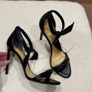 Alexandre Birman Black Bow Heels